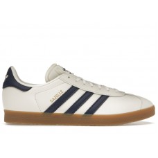 adidas Gazelle Cloud White Dark Blue