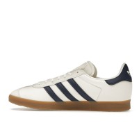 adidas Gazelle Cloud White Dark Blue