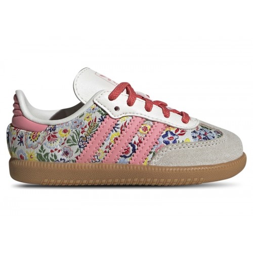 Кроссы adidas Samba OG Liberty London Floral Embroidery (TD) - детская сетка размеров