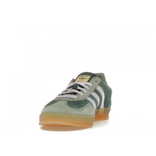 adidas Gazelle Indoor Mineral Green Silver Dawn - мужская сетка размеров