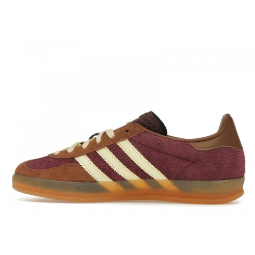 adidas Gazelle Indoor Maroon Almost Yellow - мужская сетка размеров