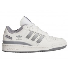 Подростковые adidas Forum Low CL Cloud White Grey Three Grey Two (GS)