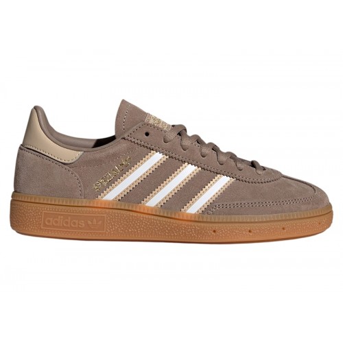 adidas Handball Spezial Chalky Brown Cloud White Magic Beige (GS) - подростковая сетка размеров