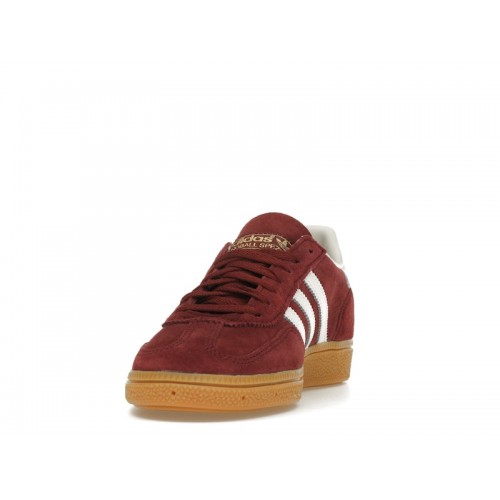 Кроссы adidas Handball Spezial Shadow Red Off White - мужская сетка размеров
