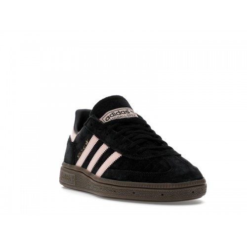 Кроссы adidas Handball Spezial Black Icy Pink (W) - женская сетка размеров