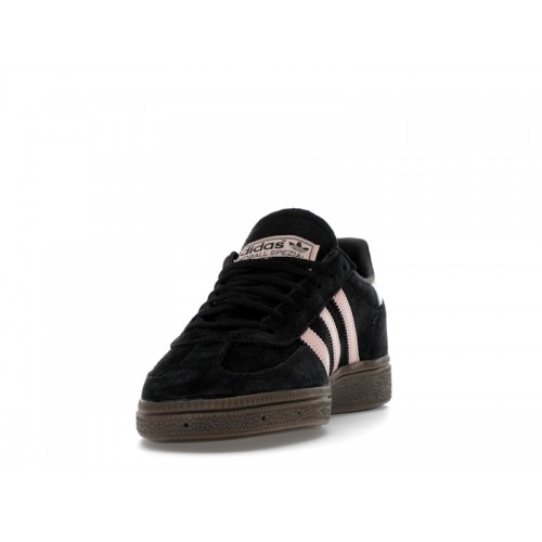 Кроссы adidas Handball Spezial Black Icy Pink (W) - женская сетка размеров