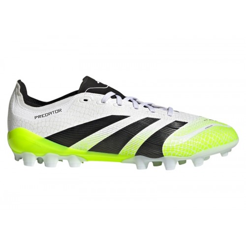 adidas Predator League 2G/3G AG Cloud White Core Black Lucid Lemon - мужская сетка размеров