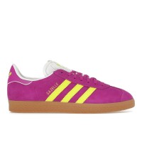 Женские кроссовки adidas Gazelle Purple Burst Solar Yellow (W)