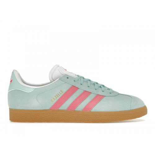 Кроссы adidas Gazelle Flash Aqua Lucid Pink (W) - женская сетка размеров