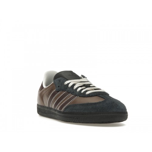 Кроссы adidas Samba OG Earth Strata Shadow Brown (W) - женская сетка размеров