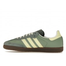 Женские кроссовки adidas Samba OG Silver Green Legend Ivy (W)