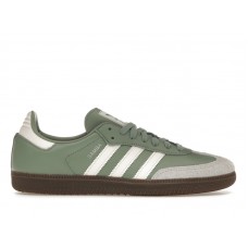 Кроссовки adidas Samba OG Silver Green Chalk White