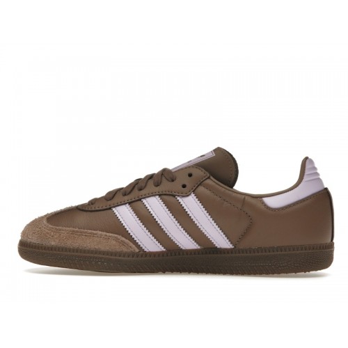 Кроссы adidas Samba OG Earth Strata Purple Glow - мужская сетка размеров