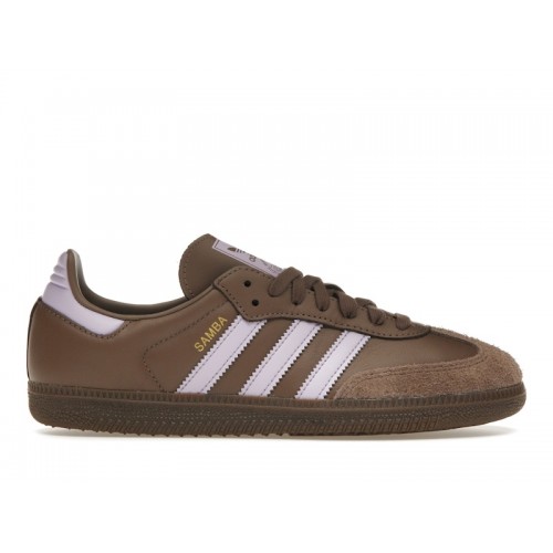 Кроссы adidas Samba OG Earth Strata Purple Glow - мужская сетка размеров