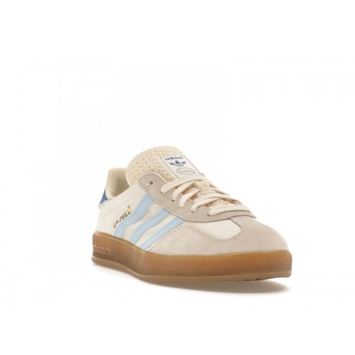 Кроссы adidas Gazelle Indoor Off White Clear Sky - мужская сетка размеров