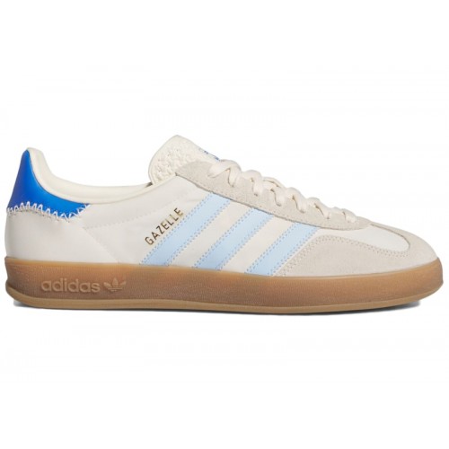 Кроссы adidas Gazelle Indoor Off White Clear Sky - мужская сетка размеров