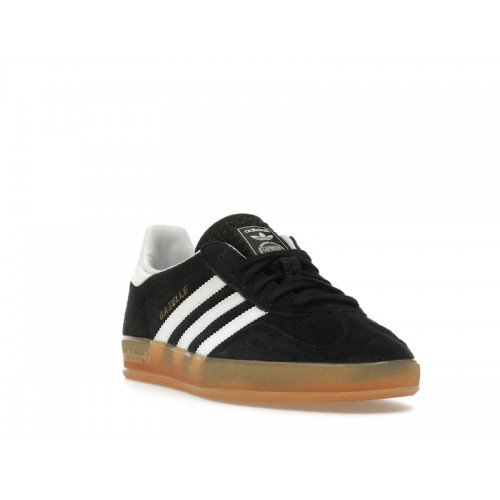 Кроссы adidas Gazelle Indoor Core Black - мужская сетка размеров