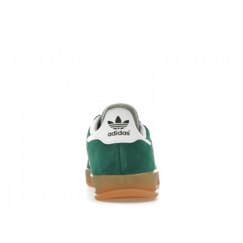 Кроссы adidas Gazelle Indoor Collegiate Green Cloud White Gum - мужская сетка размеров