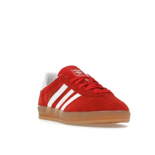 Кроссы adidas Gazelle Indoor Better Scarlet - мужская сетка размеров