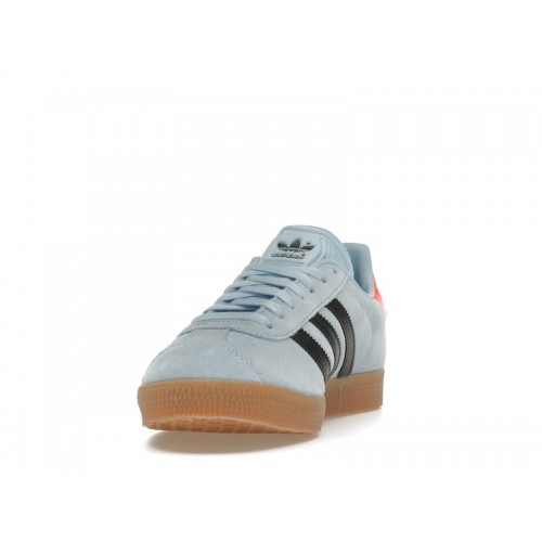 adidas Gazelle Clear Sky Core Black - мужская сетка размеров