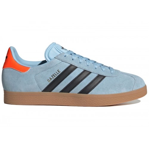 Кроссы adidas Gazelle Clear Sky Core Black - мужская сетка размеров