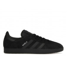 Кроссовки adidas Gazelle All Black Silver Metallic