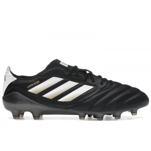 adidas Copa Icon 2 FG Black White Gold Metallic - мужская сетка размеров