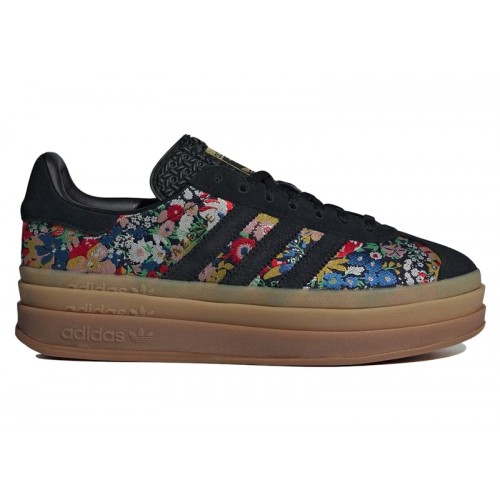 Кроссы adidas Gazelle Bold Liberty London Floral Embroidery (W) - женская сетка размеров