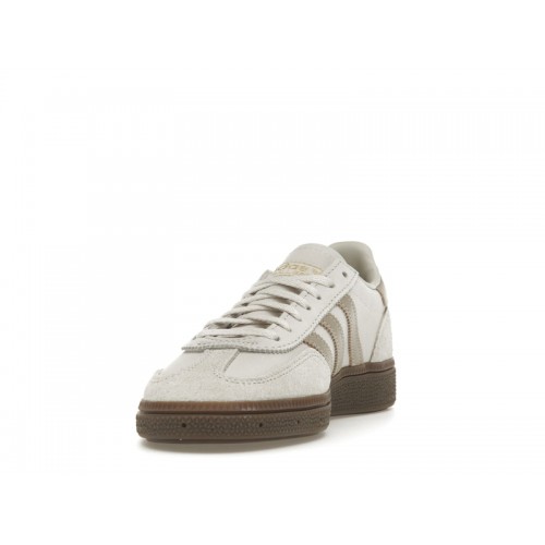 Кроссы adidas Handball Spezial Aluminum Wonder Beige (W) - женская сетка размеров