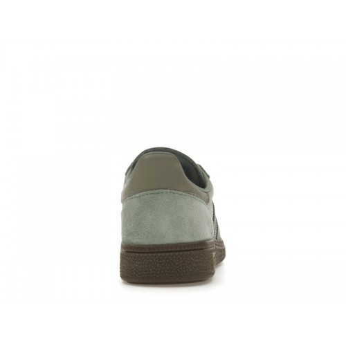 Кроссы adidas Handball Spezial Silver Green (W) - женская сетка размеров