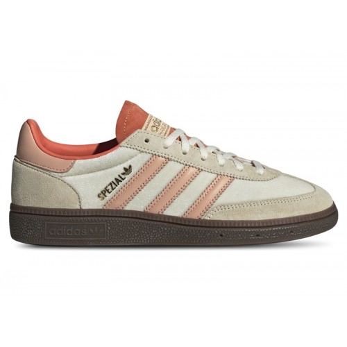 adidas Handball Spezial Cream White Coral Velvet (W) - женская сетка размеров