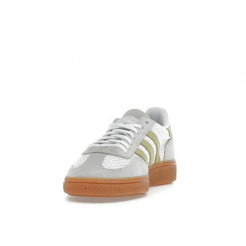 adidas Handball Spezial White Powder Yellow (W) - женская сетка размеров