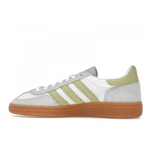adidas Handball Spezial White Powder Yellow (W) - женская сетка размеров