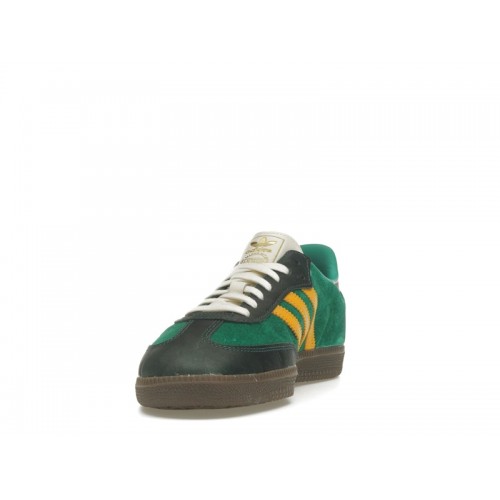Кроссы adidas Samba OG Court Green Preloved Yellow (W) - женская сетка размеров