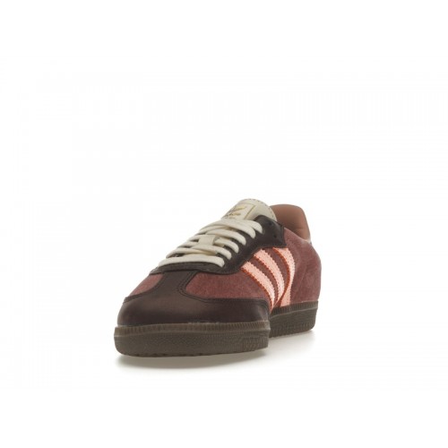 Кроссы adidas Samba OG Warm Clay Clear Orange (W) - женская сетка размеров