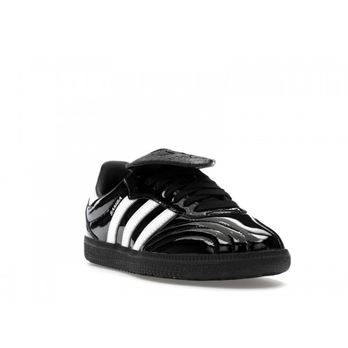 Кроссы adidas Samba LT Core Black Patent Leather (W) - женская сетка размеров