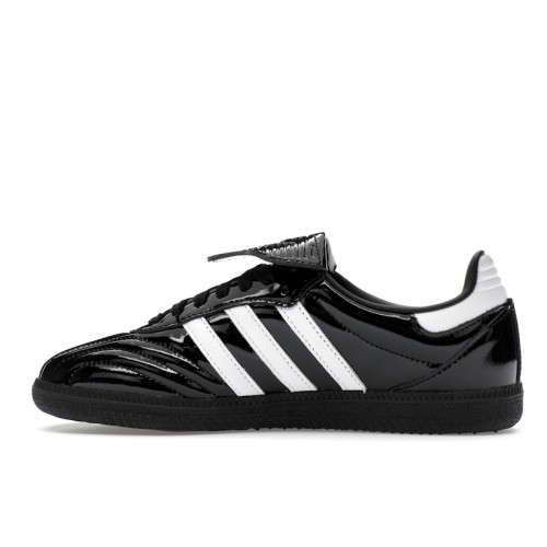Кроссы adidas Samba LT Core Black Patent Leather (W) - женская сетка размеров