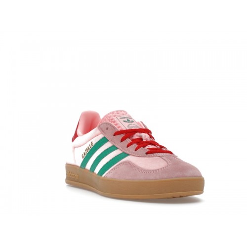 adidas Gazelle Indoor Pink Velvet (W) - женская сетка размеров