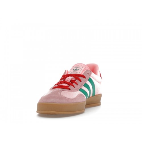 adidas Gazelle Indoor Pink Velvet (W) - женская сетка размеров