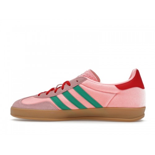 adidas Gazelle Indoor Pink Velvet (W) - женская сетка размеров