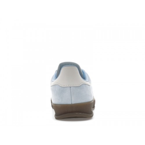 Кроссы adidas Gazelle Indoor Clear Sky Off White (W) - женская сетка размеров