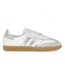 Женские кроссовки adidas Samba OG White Silver Metallic Grey (W)