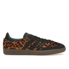 Женские кроссовки adidas Samba OG Black Green Leopard (W)