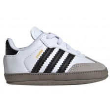 adidas Samba White Black Clear Granite (Infant)