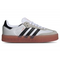 Женские кроссовки adidas Sambae White Black Semi Coral (W)