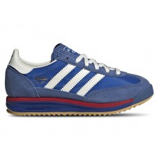 Подростковые кроссовки adidas SL 72 RS Blue Scarlet (GS)