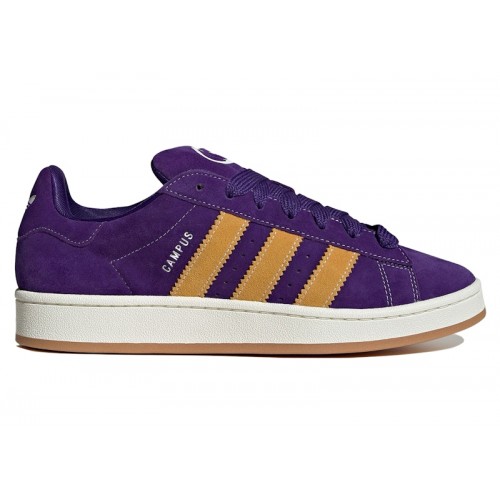 adidas Campus 00s Collegiate Purple Gold - мужская сетка размеров