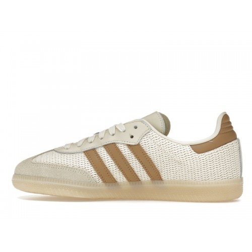 Кроссы adidas Samba OG Cream White Cardboard - мужская сетка размеров