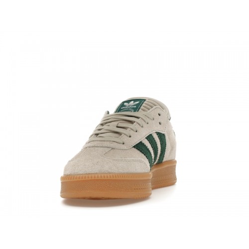 Кроссы adidas Samba XLG Putty Grey Collegiate Green - мужская сетка размеров