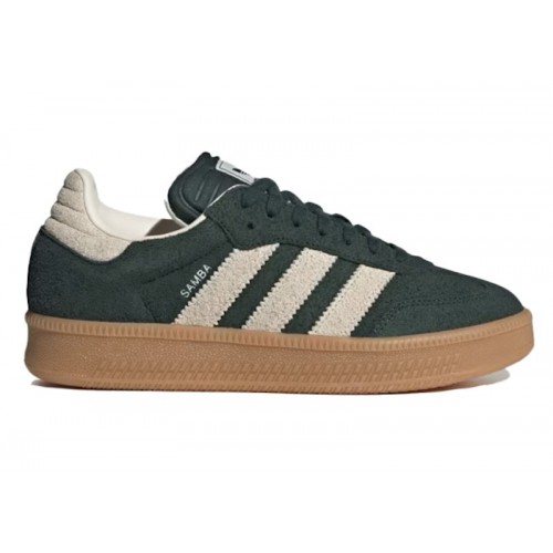 Кроссы adidas Samba XLG Shadow Green Chalk White - мужская сетка размеров